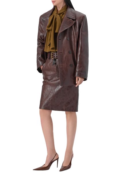 Лакированные туфли guermantes 95 SAINT LAURENT, арт. 870505/1TVAN, фото 3