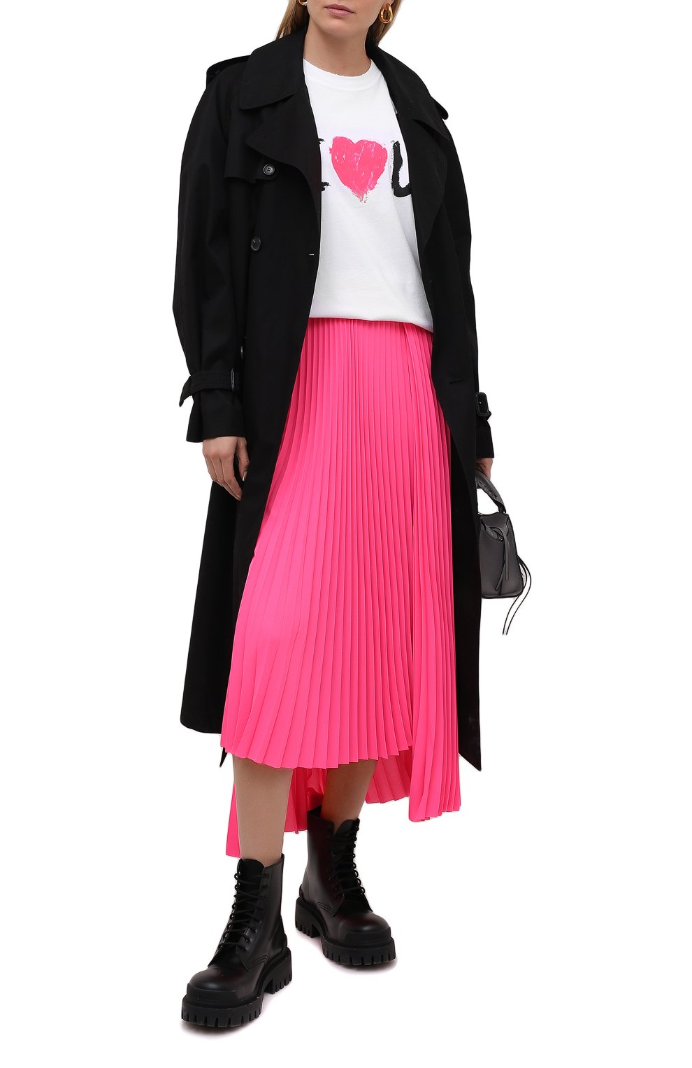 Хлопковая футболка BALENCIAGA, арт. 612965/TJVL5, фото 2