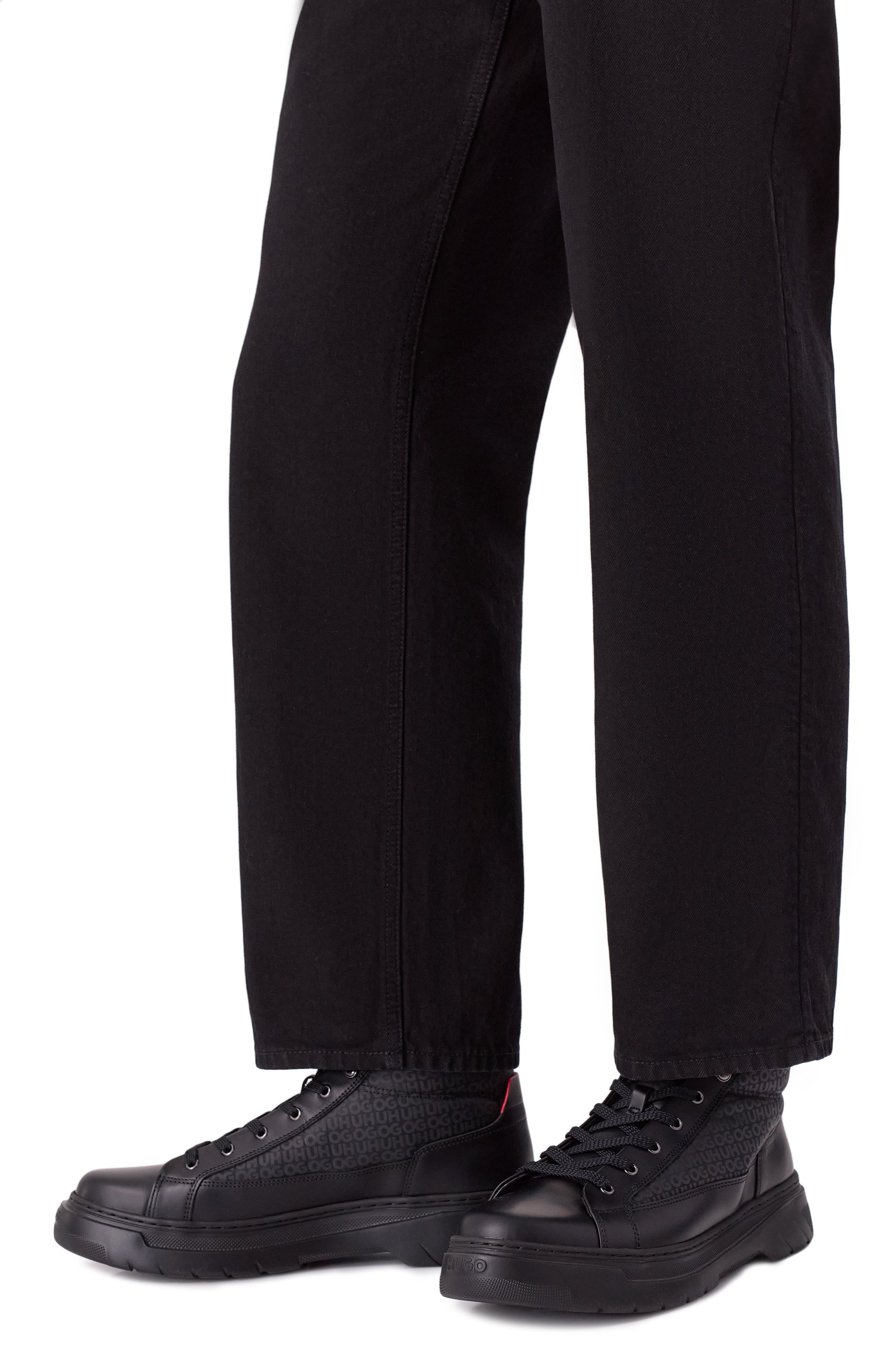 Комбинированные ботинки urian HUGO, арт. 50552644, фото 3