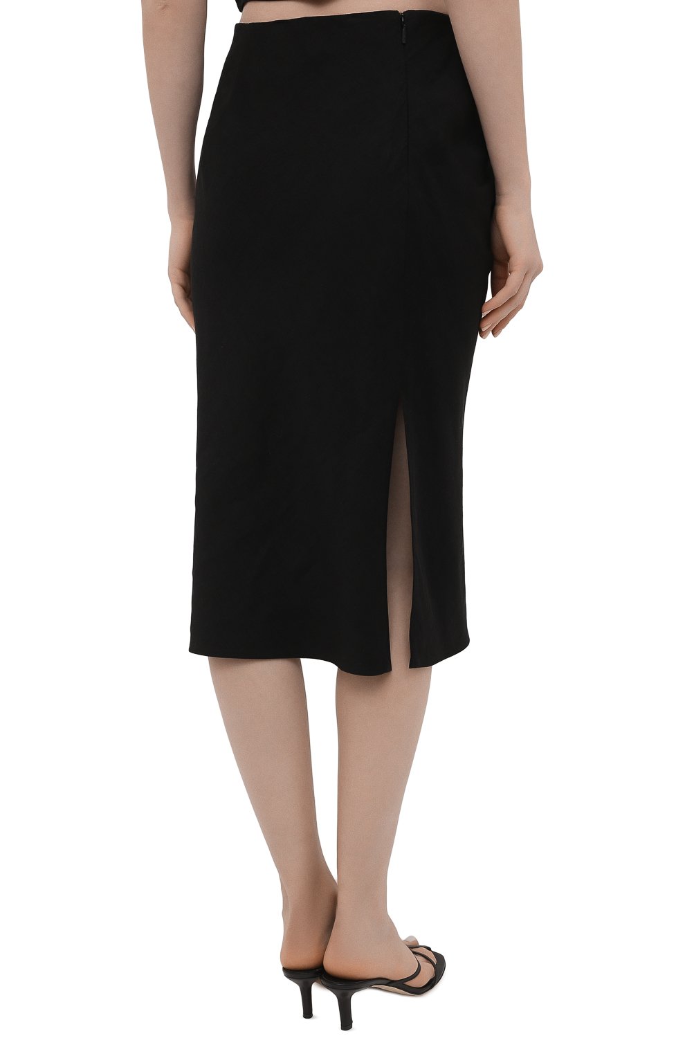 Юбка изо льна и вискозы VERSACE, арт. A89211/1F00720, фото 4