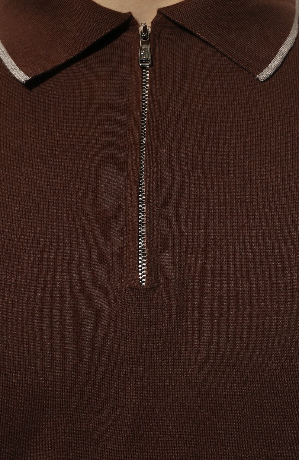 Поло из хлопка и кашемира FIORONI, арт. MK22609C2, фото 5