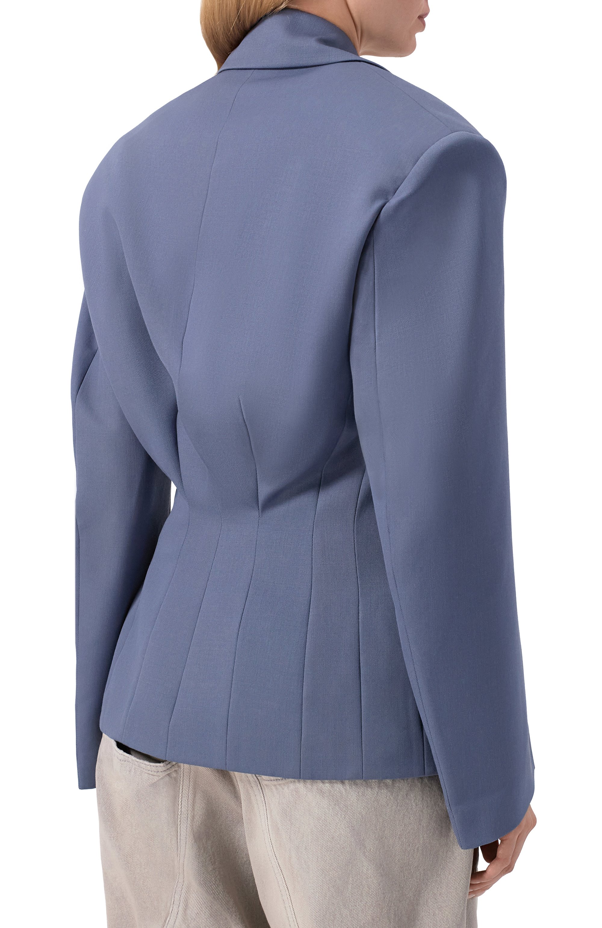 Шерстяной жакет THE ATTICO, арт. 247WCG63, фото 4