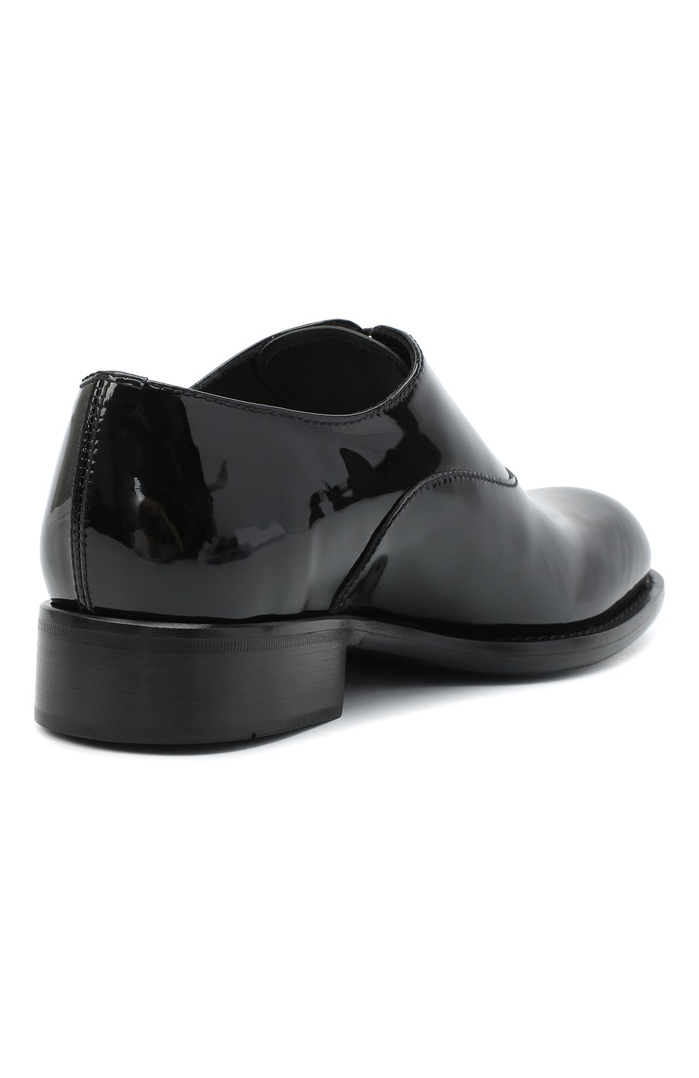 Кожаные дерби PRADA, арт. 1E415M-069-F0002-A035, фото 3