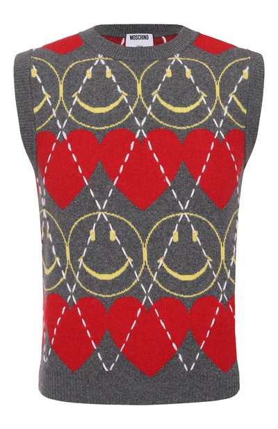 Мужской шерстяной кардиган MOSCHINO, арт. A0920/5202