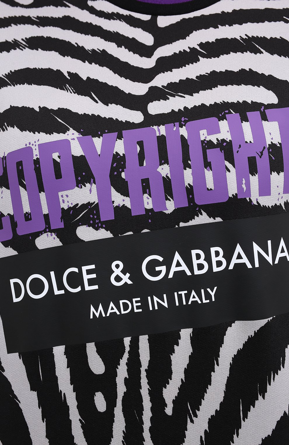 Хлопковый свитшот DOLCE & GABBANA, арт. F9F25T/HS7BR, фото 5