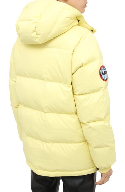 Пуховик fanat ARCTIC EXPLORER желтого цвета по цене 49900 руб., арт. FANAT_LEMON_W, фото 4 Пуховик fanat ARCTIC EXPLORER, арт. FANAT_LEMON_W, фото 4