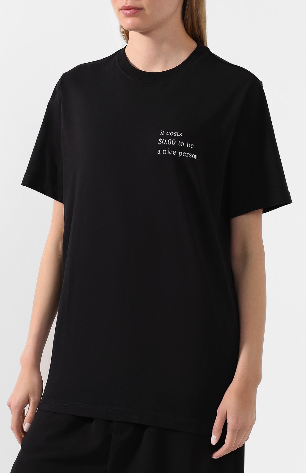 Хлопковая футболка VETEMENTS, арт. UAH21TR500 1600/W, фото 3