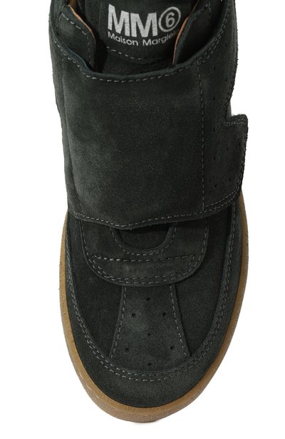 Замшевые кеды MM6, арт. 75033/VAR03/36-40, фото 4