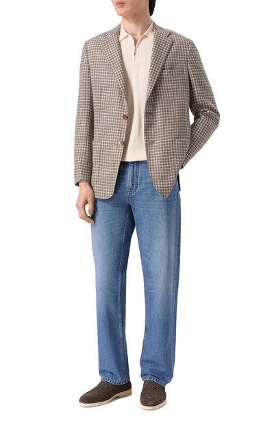 Мужские замшевые лоферы DOUCAL'S, арт. DU3416NWMAUY261G