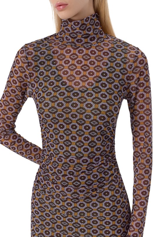Платье Dries Van Noten 011124-2623-703 Коричневый  011124-2623-703 Фото 5