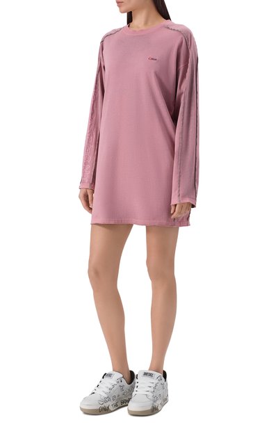 Кожаные кеды s-d-ollie DIESEL, арт. Y03795/P7484, фото 3