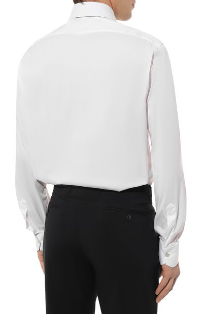 Хлопковая сорочка KITON, арт. UCIH0808801, фото 5