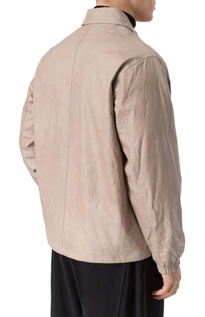 Кожаная куртка-рубашка GIORGIO BRATO, арт. GU26S24003WRTM, фото 4