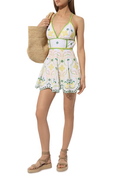 Платье из хлопка и льна CHARO RUIZ IBIZA, арт. 244614, фото 2