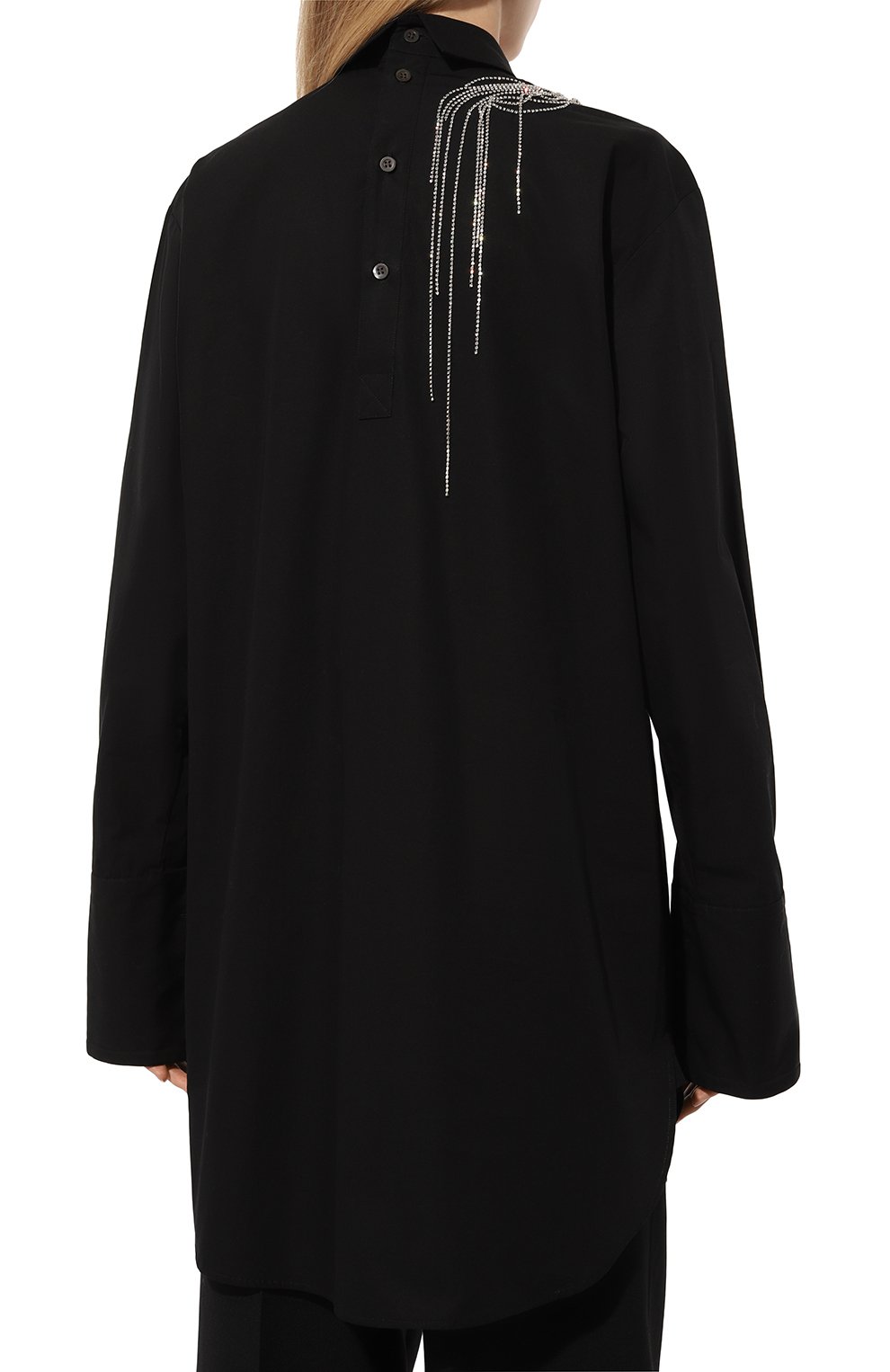 Хлопковая блузка DRIES VAN NOTEN, арт. 242-010746-9293, фото 4