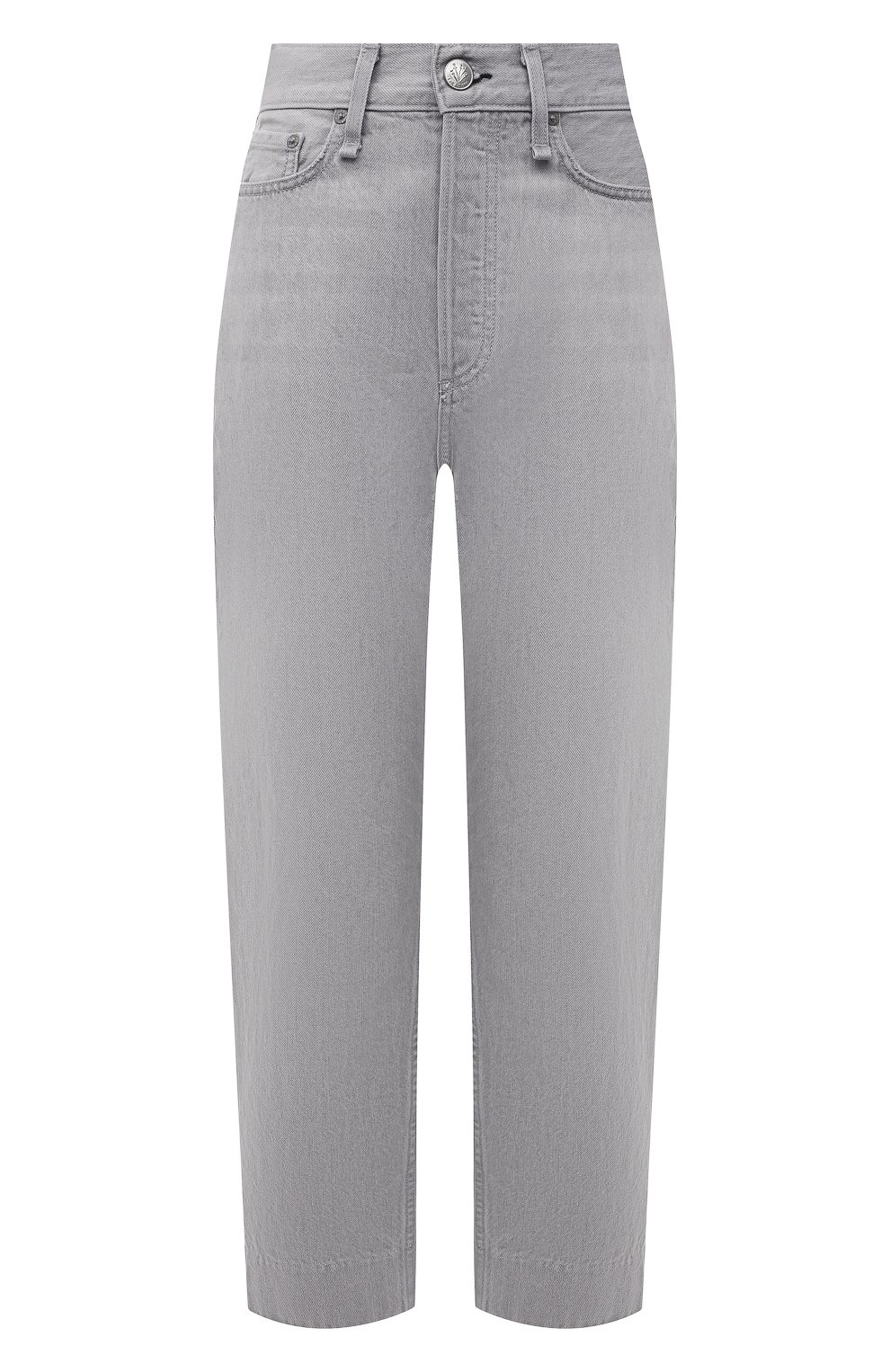 Джинсы RAG AND BONE светло-серого цвета по цене 32050 руб., арт. WDD21P2727W5AN, фото 1 Джинсы RAG AND BONE, арт. WDD21P2727W5AN, фото 1