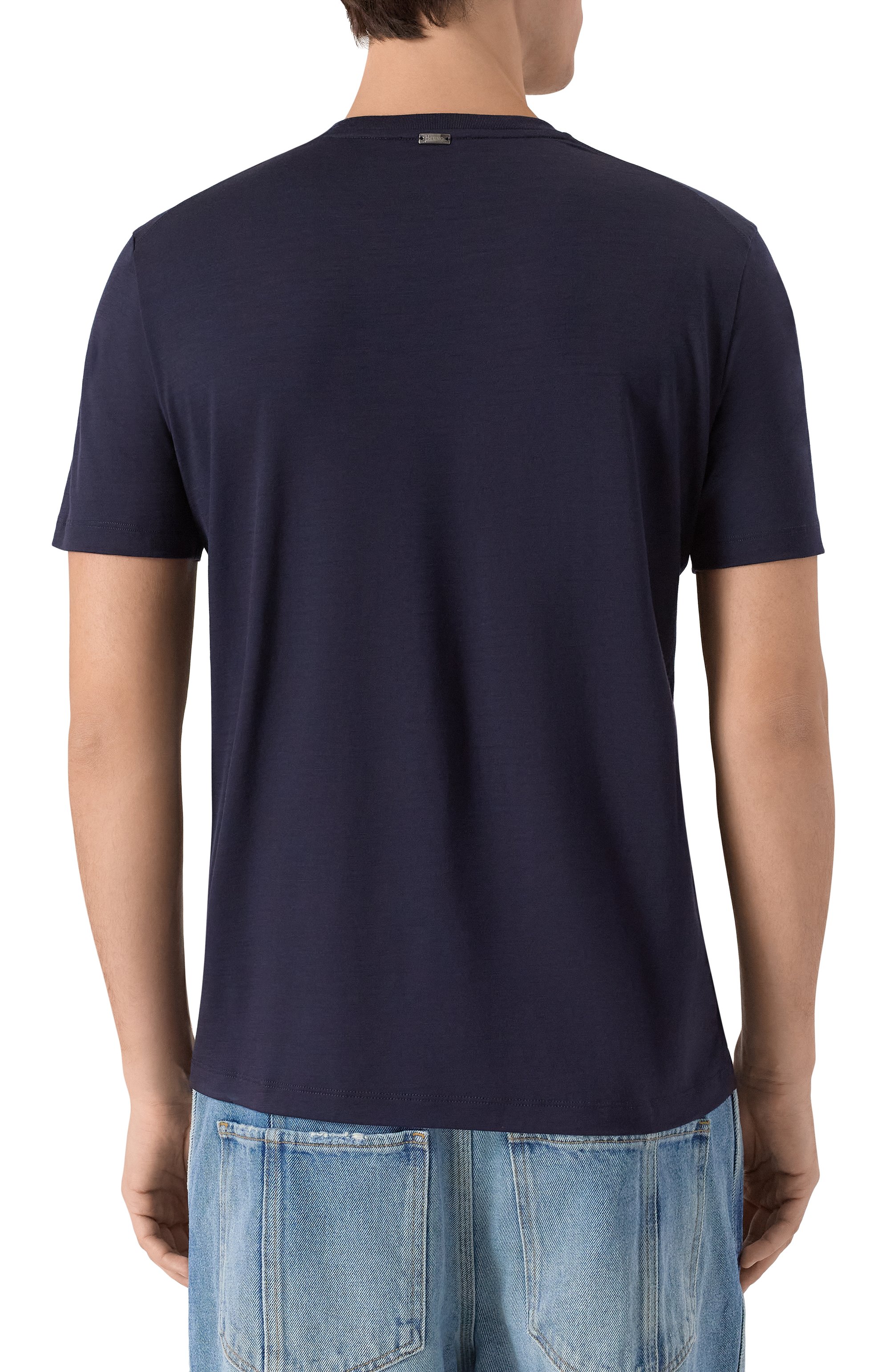 Шерстяная футболка HERNO, арт. JG00036UR/52068, фото 4