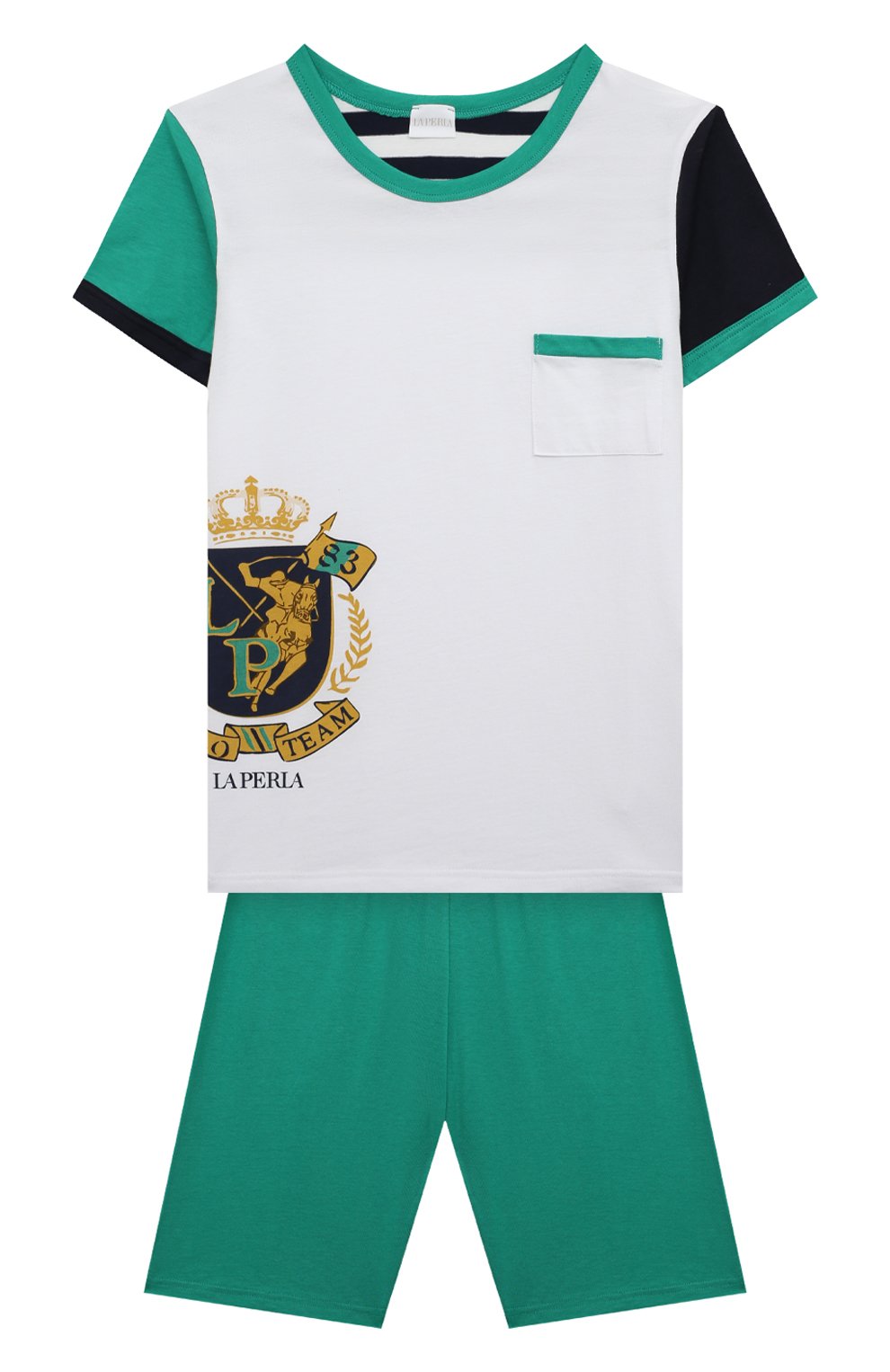 Хлопковая пижама LA PERLA, арт. 70052/8A-14A, фото 1