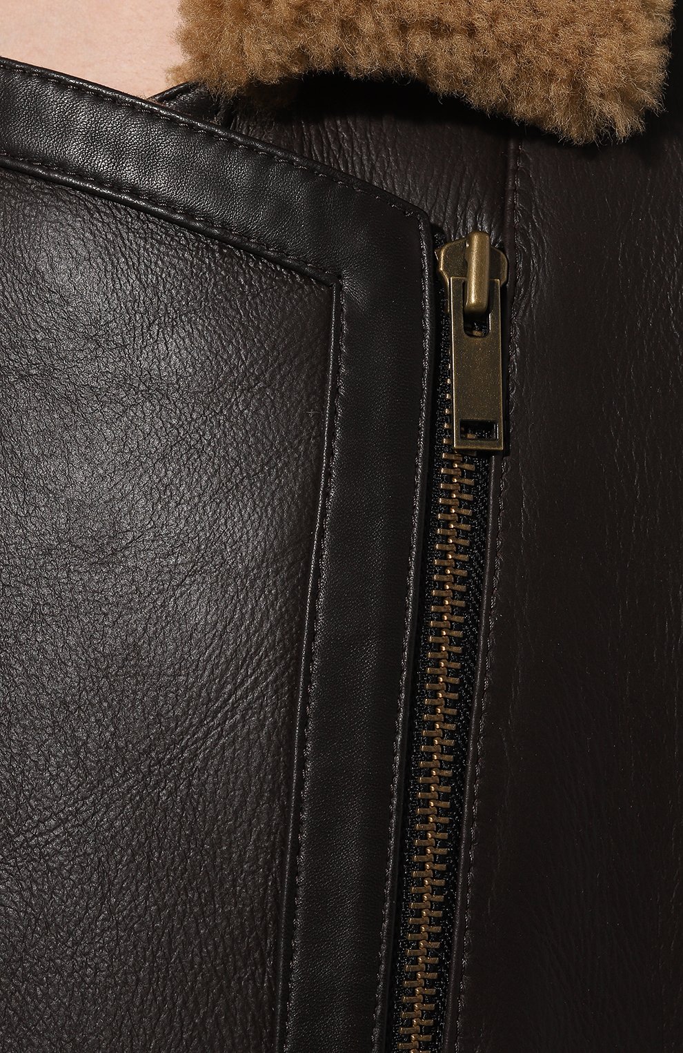 Дубленка из овчины LUDA NIKISHINA, арт. FJ/AIR/np-kr/brown, фото 5