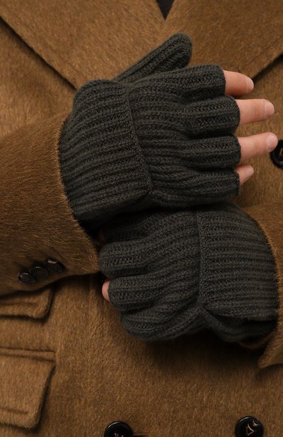 Кашемировые перчатки GIORGIO ARMANI, арт. 744189/2F292, фото 2