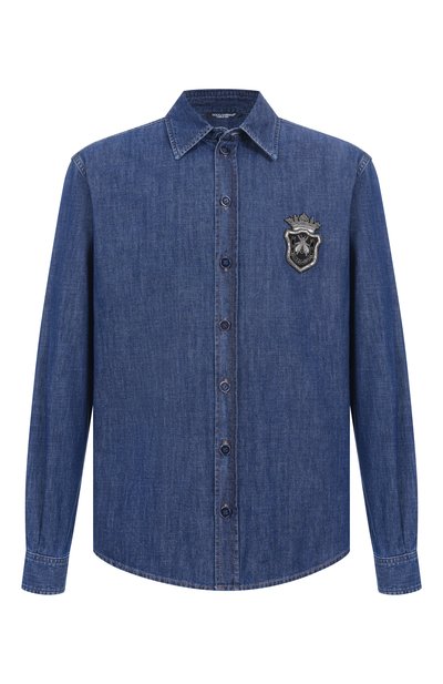 Мужская джинсовая рубашка DOLCE & GABBANA, арт. G5M02Z/G8MF5
