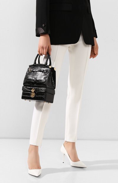 Сумка rl50 large из кожи аллиг атора RALPH LAUREN, арт. 435785894/AMIS, фото 2