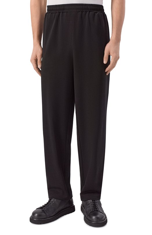 Хлопковые брюки Attachment AP61-050 Чёрный  AP61-050 Фото 3