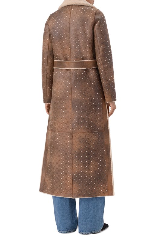 Двусторонняя дубленка Forte Dei Marmi Couture 25WF7582M Коричневый  25WF7582M Фото 4