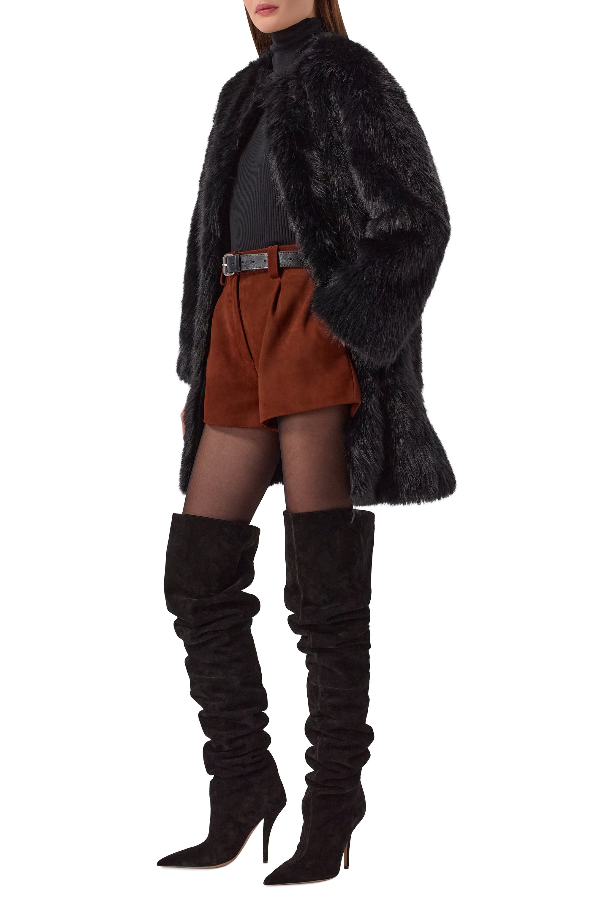 Замшевые ботфорты jessica 105 PARIS TEXAS, арт. PX1796/XV003, фото 3