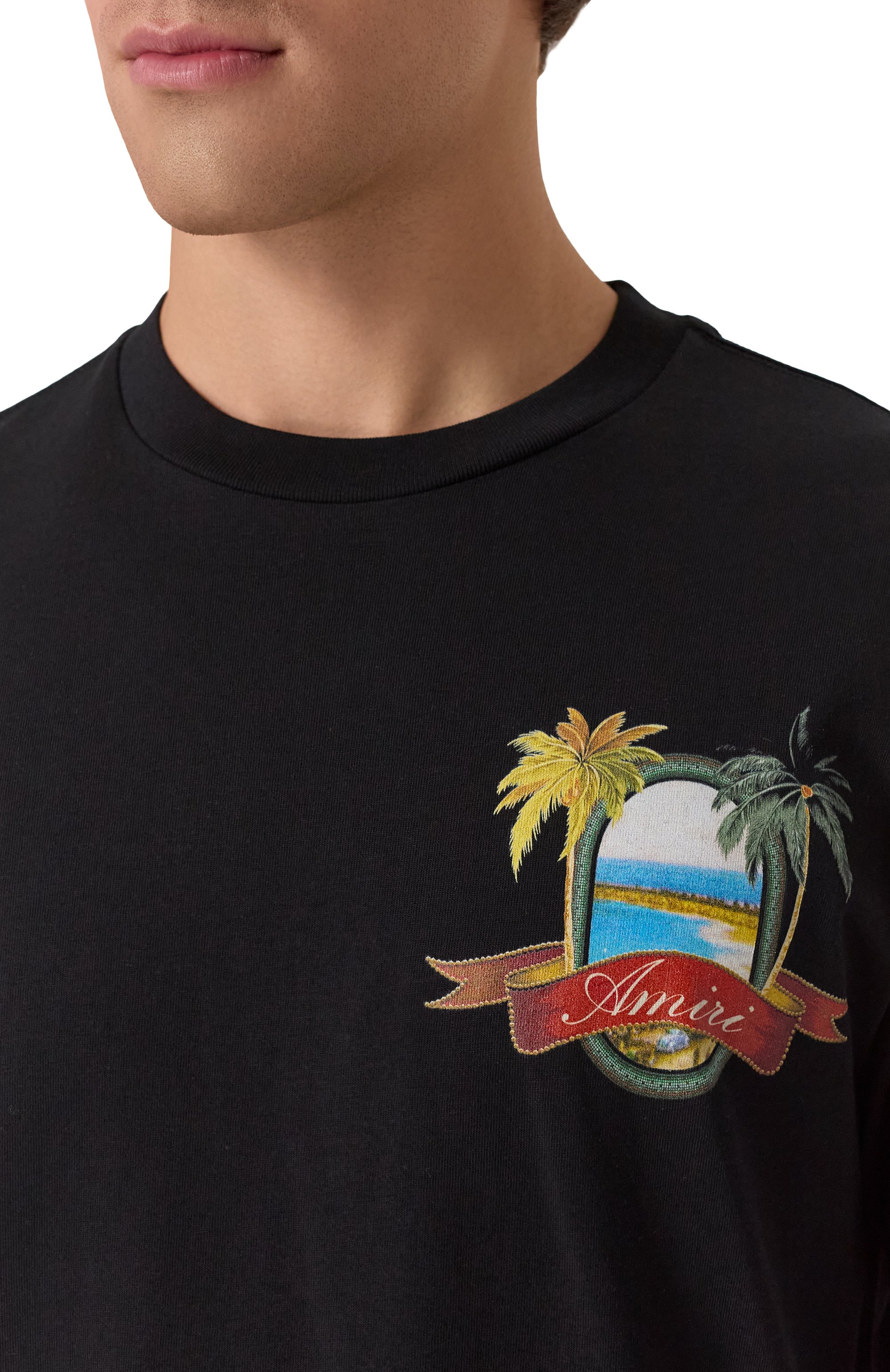 Хлопковая футболка AMIRI, арт. AMJYTE1217, фото 5