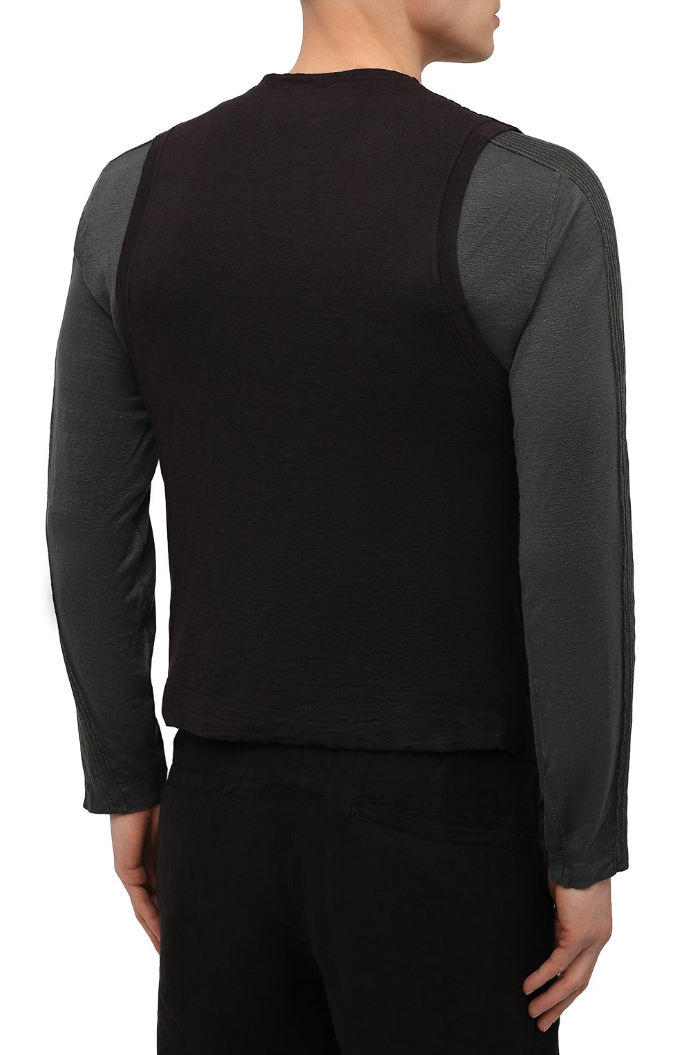 Жилет изо льна и вискозы TRANSIT, арт. CFUTRNI182, фото 4