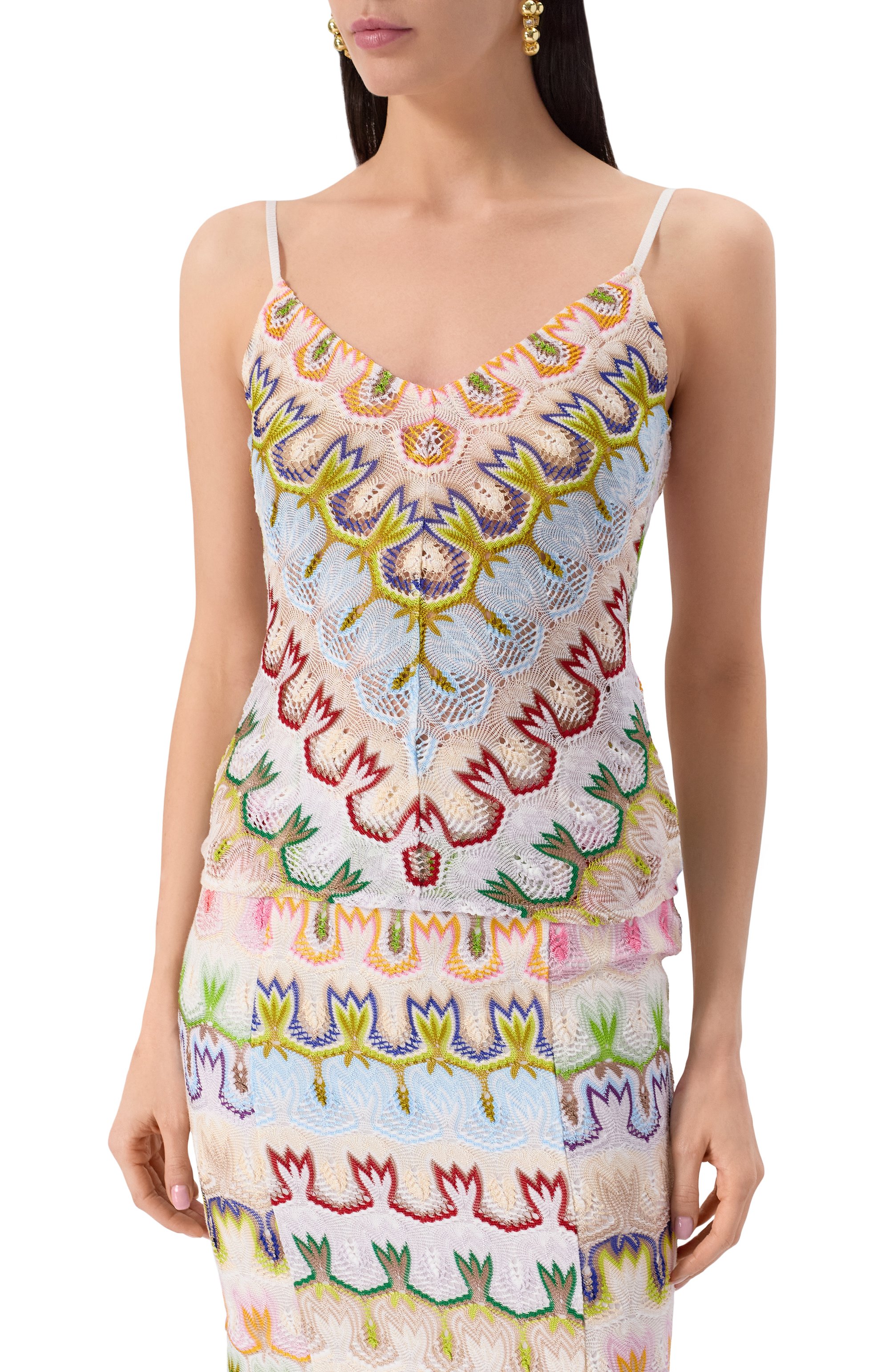 Топ из вискозы MISSONI, арт. DS25SK1J/BR0132, фото 3