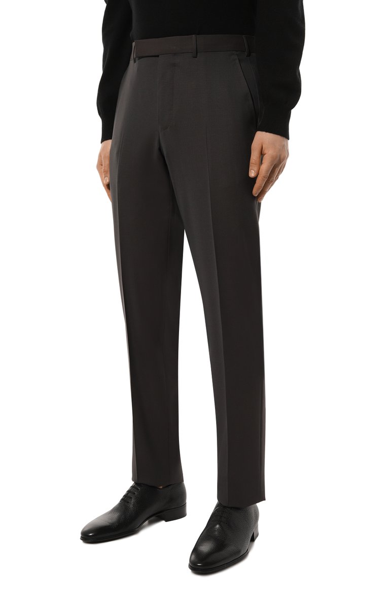 Шерстяные брюки ZEGNA, арт. 727F10A7/75TB12, фото 1