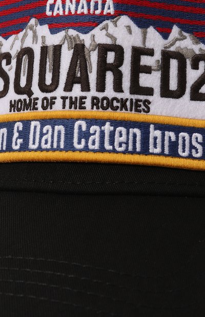 Хлопковая бейсболка DSQUARED2, арт. BCM0728/05C00001, фото 3