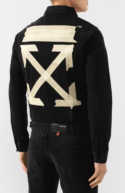 Хлопковая куртка OFF-WHITE, арт. 0MYE005R20E540021048, фото 4