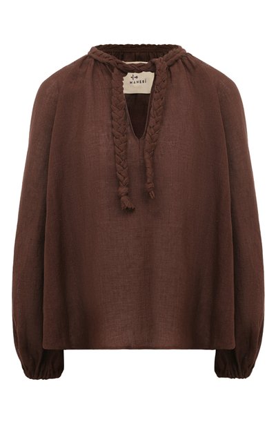 Льняная блузка MANEBI, арт. F57MY, фото 1