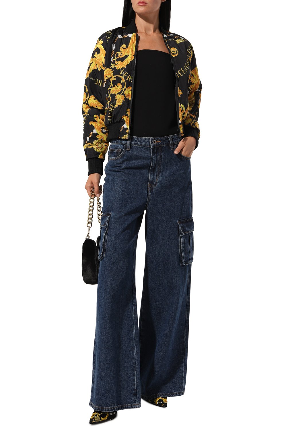 Двусторонний бомбер VERSACE JEANS COUTURE, арт. 75HASD08/CQS70, фото 2