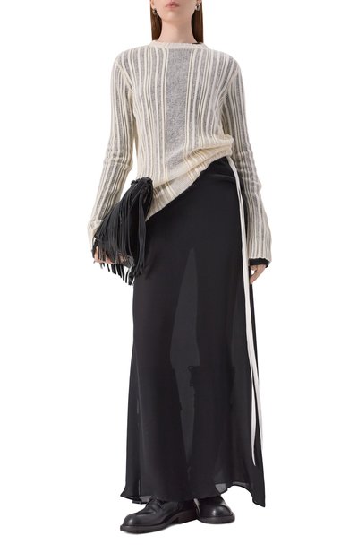 Пуловер из хлопка и кашемира ANN DEMEULEMEESTER, арт. B0013192/KN068, фото 2