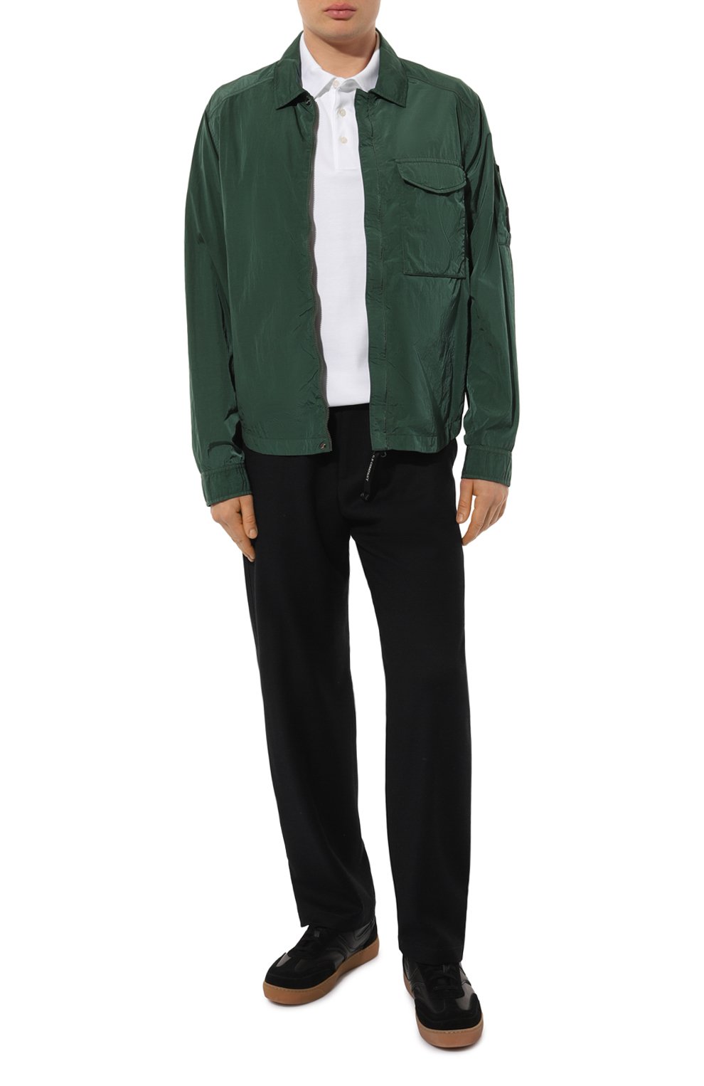 Хлопковое поло BOSS, арт. 50471335, фото 2