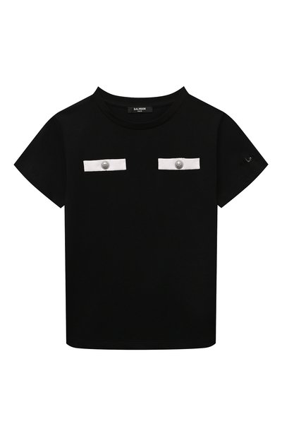Хлопковая футболка BALMAIN, арт. BV8A91