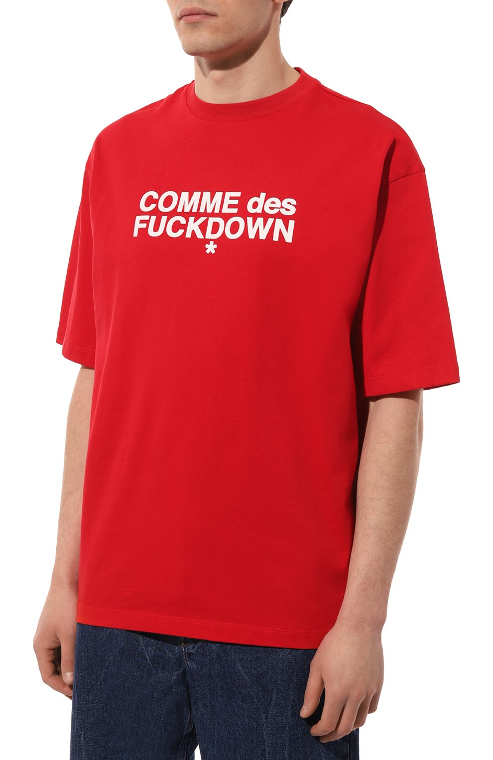 Хлопковая футболка COMME DES FUCKDOWN, арт. CDFU2110, фото 3