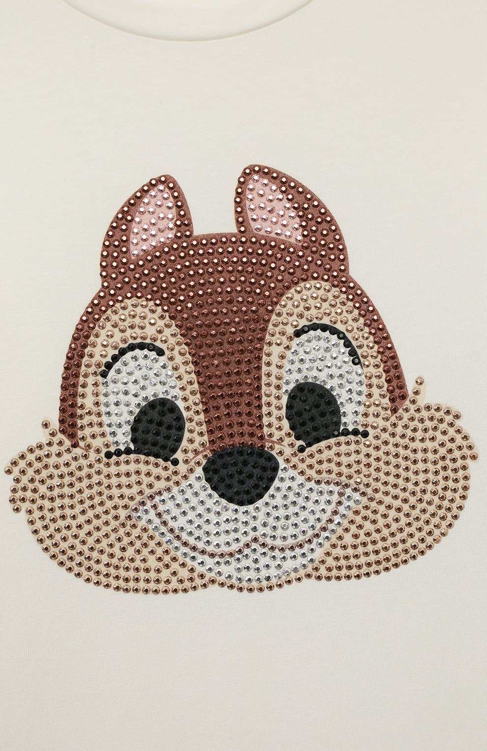 Хлопковый лонгслив MONNALISA, арт. 190626, фото 3