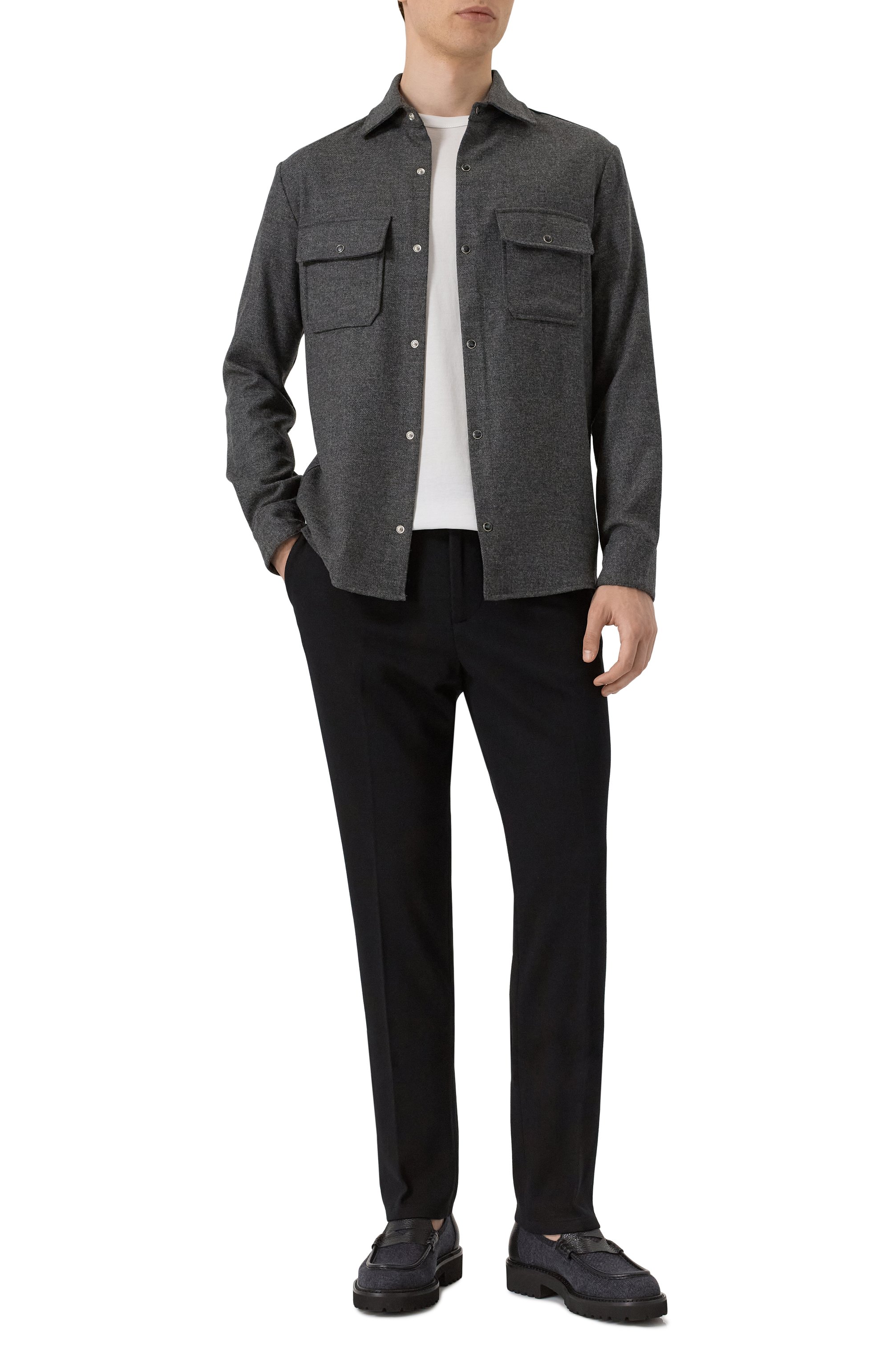 Комбинированные пенни-лоферы DOUCAL'S, арт. DU3333PHILPX809N, фото 2