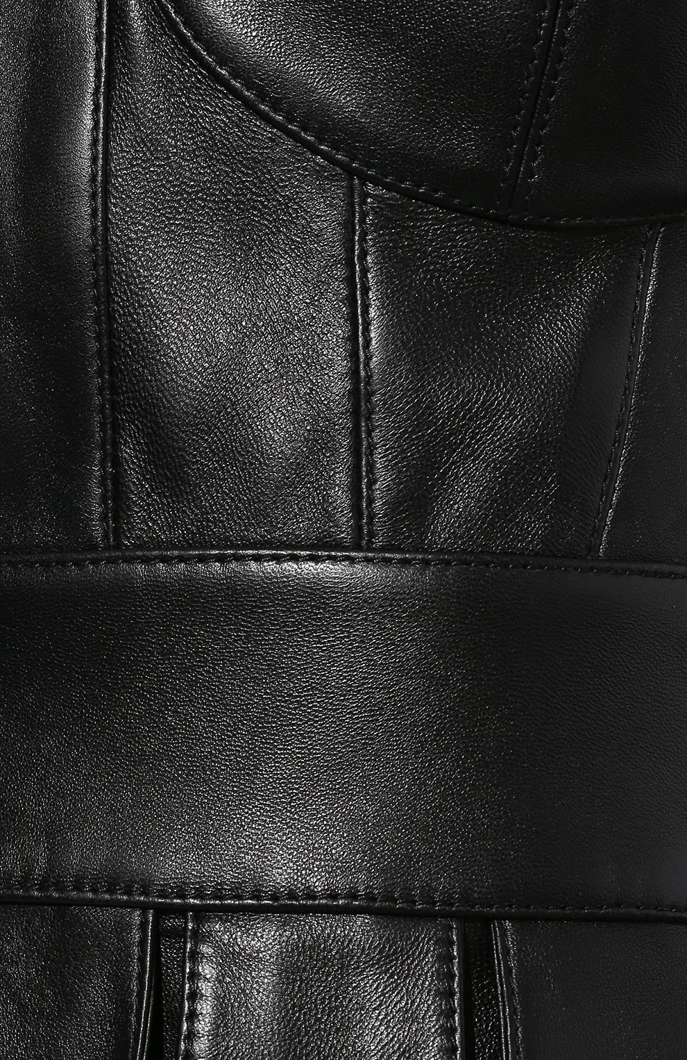Кожаное платье BALMAIN, арт. WF1R1050/L158, фото 5