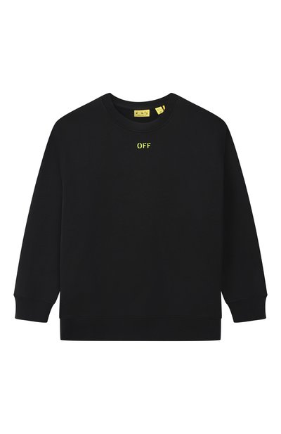 Хлопковый свитшот OFF-WHITE, арт. 0GBA001S26FLE003