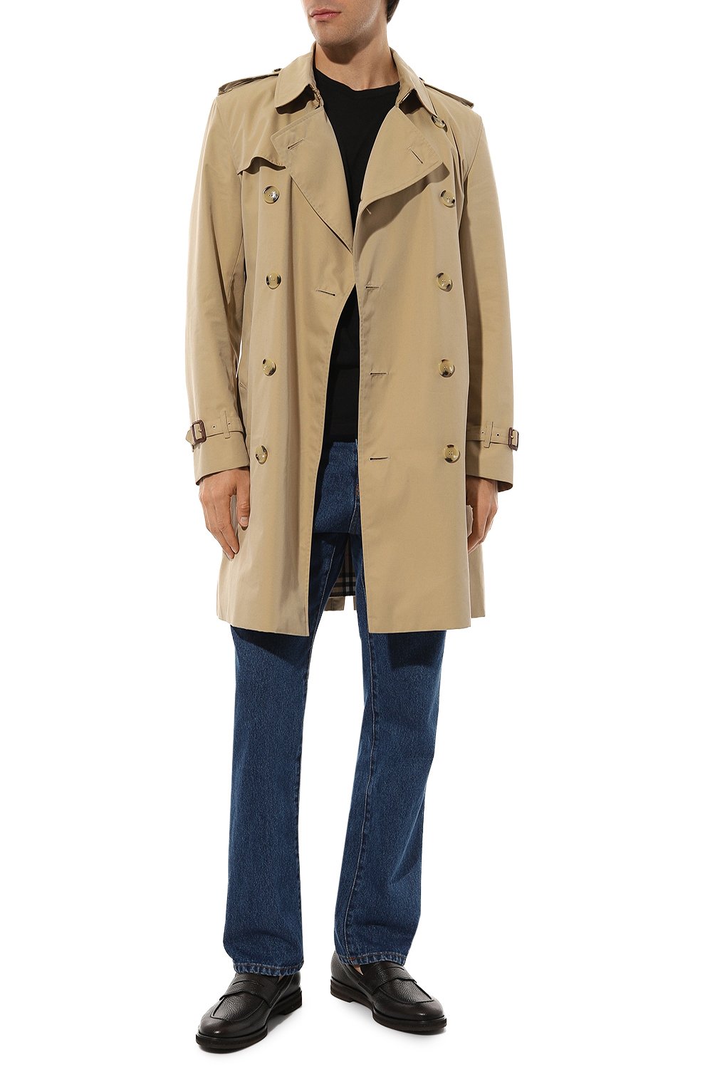 Кожаные пенни-лоферы BARRETT, арт. 222U015.7/CERV0 ASP0RTABILE, фото 2