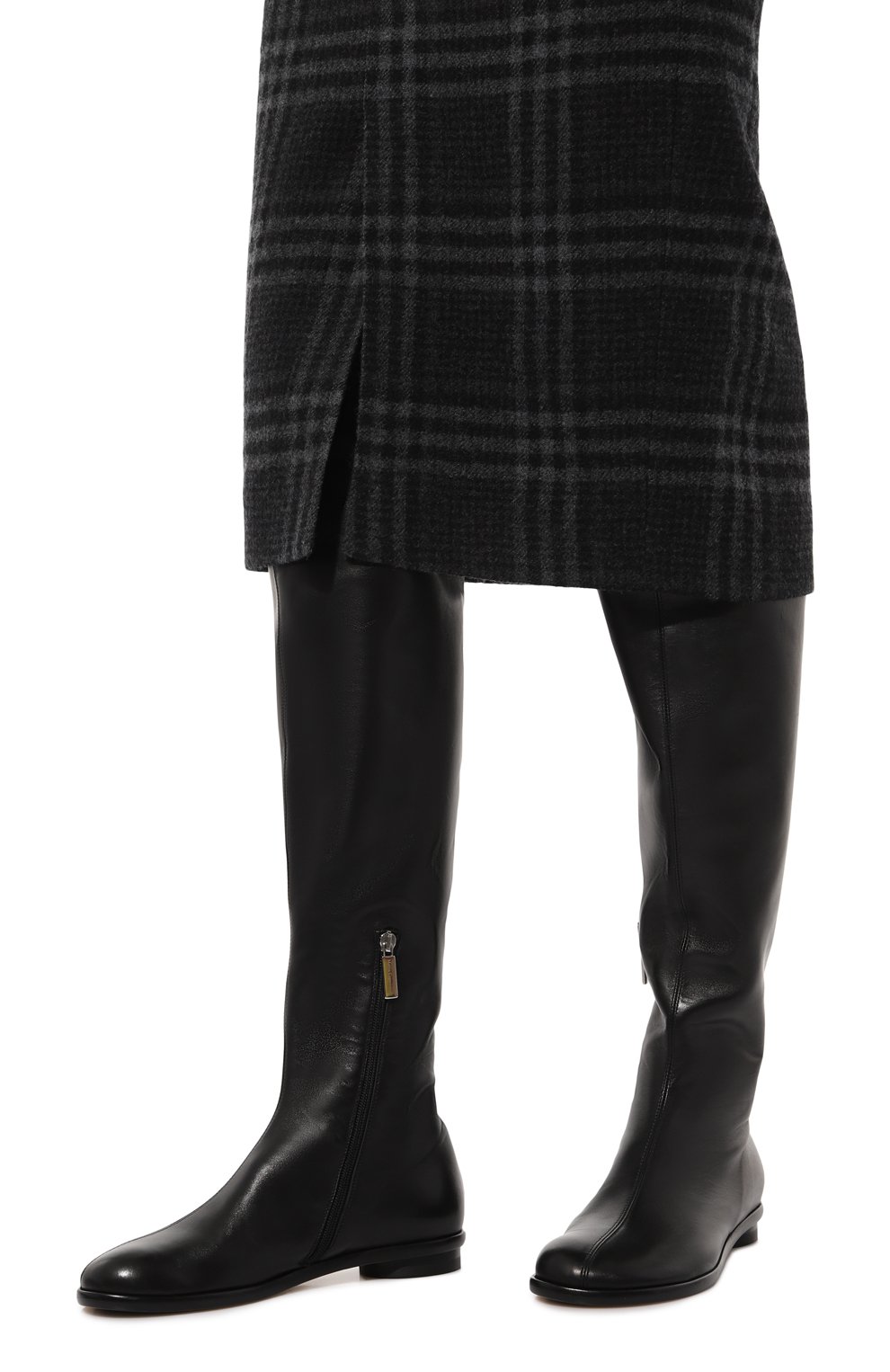 Кожаные ботфорты kumiko MATTIA CAPEZZANI, арт. W414/NAPPA, фото 3