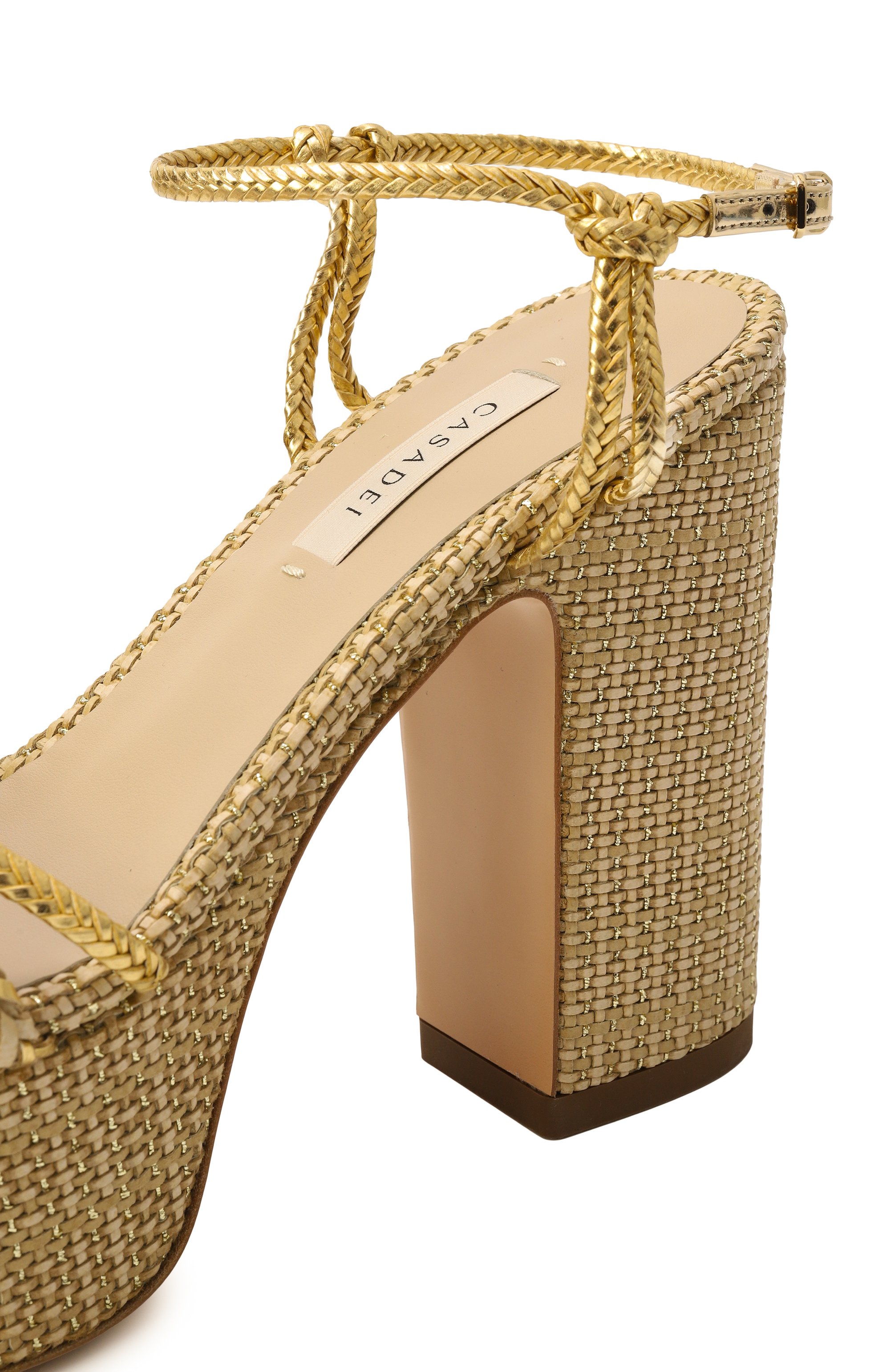 Комбинированные босоножки marbella lux 120 CASADEI, арт. 1L343J1201/C2730, фото 7