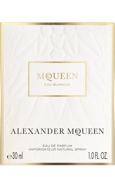Парфюмерная вода mcqueen eau blanche (30ml) ALEXANDER MCQUEEN PERFUMES бесцветного цвета, арт. 8005610508443 | Фото 3 (Статус проверки: Проверена категория; Тип продукта - парфюмерия: Парфюмерная вода; Нос: Не проставлено; Региональные ограничения белый список (Axapta Mercury): Не проставлено; Ограничения доставки: flammable)