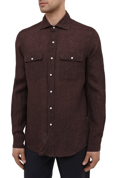 Льняная рубашка RALPH LAUREN, арт. 790836054, фото 3